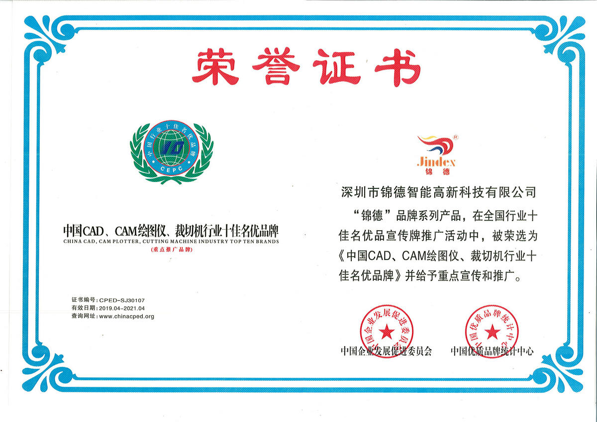 China CADCAM plotter cutting machine industry is a famous brand