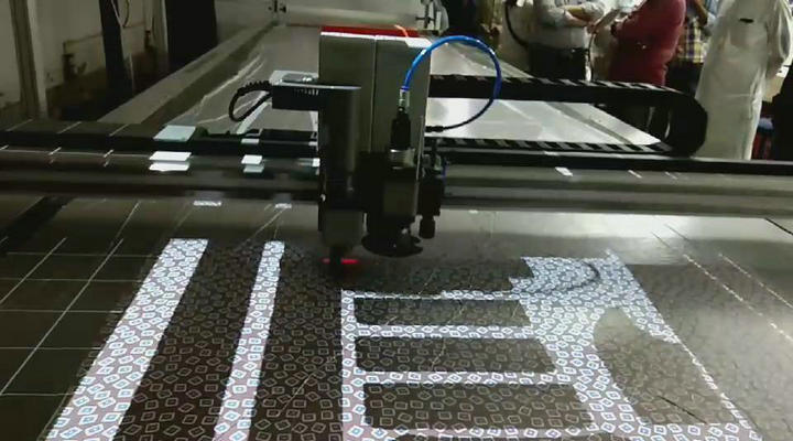 Projection Positioning Cloth Cutting